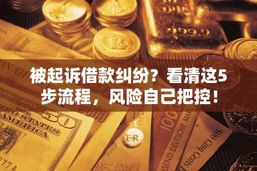 济南被起诉借款纠纷？看清这5步流程，风险自己把控！