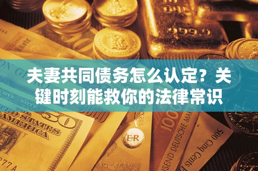 济南夫妻共同债务怎么认定？关键时刻能救你的法律常识